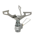 Style1 portable propane camping stove with one-piece furnace.