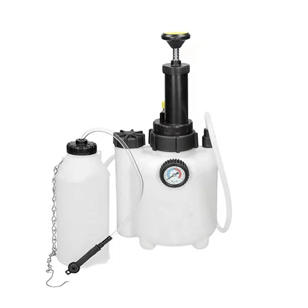 White 3L brake oil tank replacement tool for automobile brake fluid systems