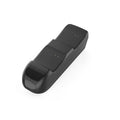 Black Xbox Series X controller charging dock with two controllers on charging station showing LED indicators
