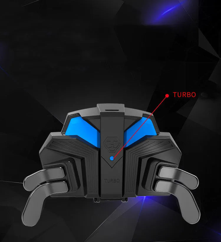 Black PS4 gamepad back button accessory with Type-C port and 3.5mm audio jack