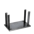 Black iron electric planer flip chip bracket showing inverted mounting design