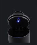 Creative LED portable car ashtray with light, made from flame-retardant ABS, for dual use in car and home