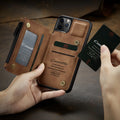 Handmade frosted back cover phone holster for iPhone in solid colour with PU and TPU build