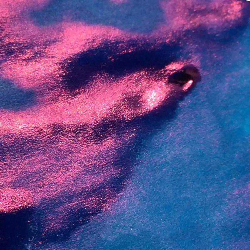 Strong sheen gradient fountain pen ink bottle in red tide or truffle colour