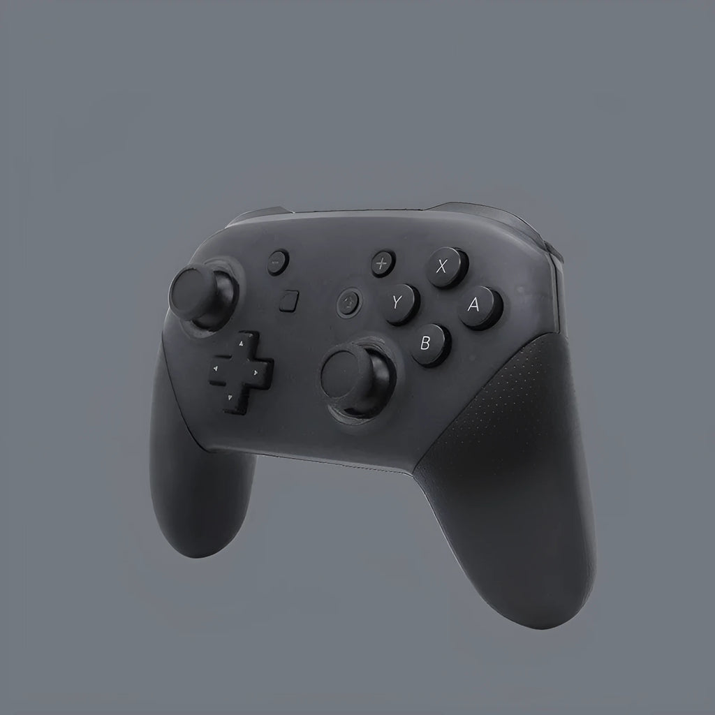 Black Nintendo Switch PRO wireless Bluetooth gamepad controller with vibration function