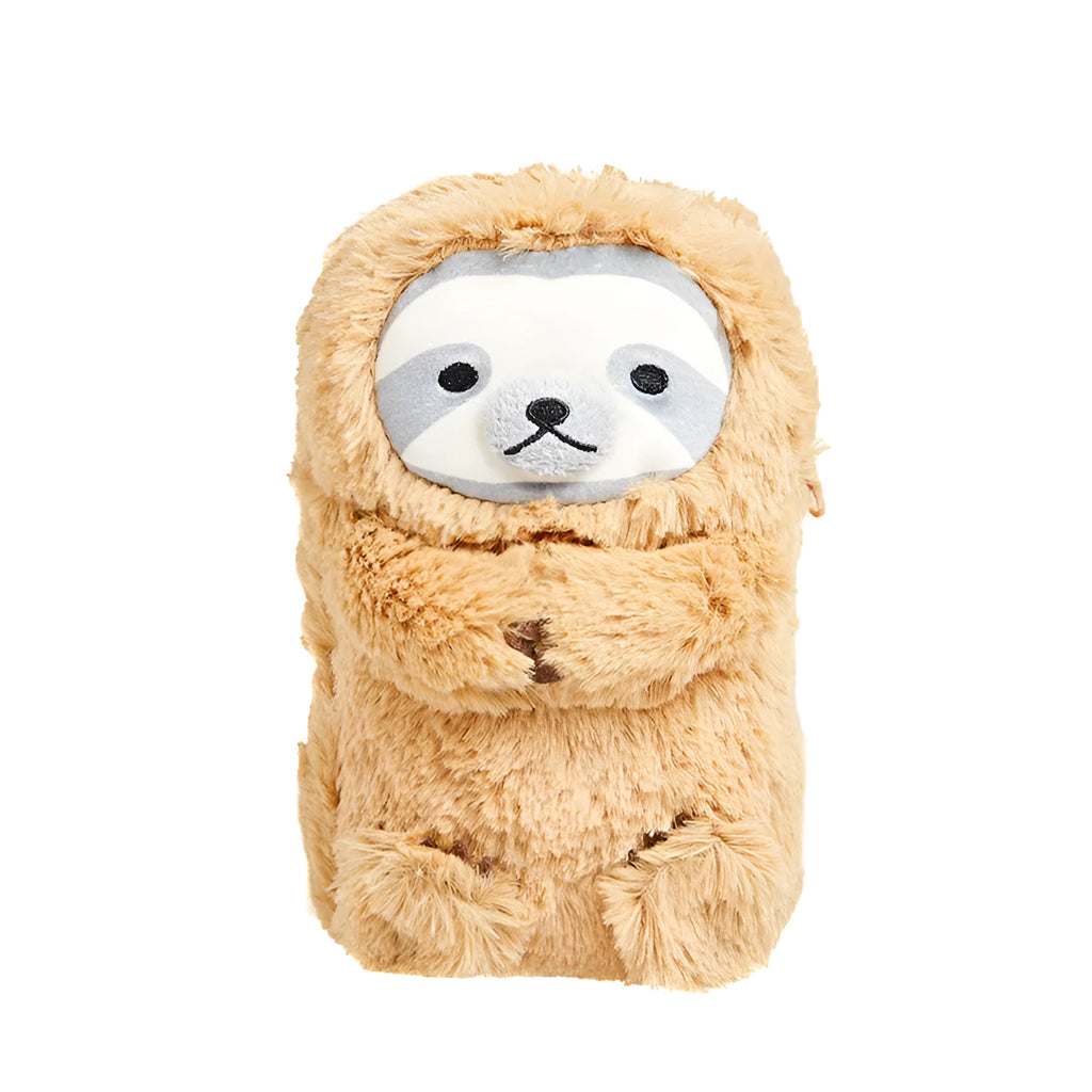 Creative plush velvet pencil case in colour option A, soft texture, suitable for stationery storage