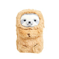 Creative plush velvet pencil case in colour option A, soft texture, suitable for stationery storage