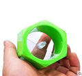 Yellow spiral knife vegetable cutter with 8cm diameter for cucumber slicing