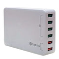 OH-W32 desktop charger 60W USB fast charge 9V/2A with LED indicator black colour