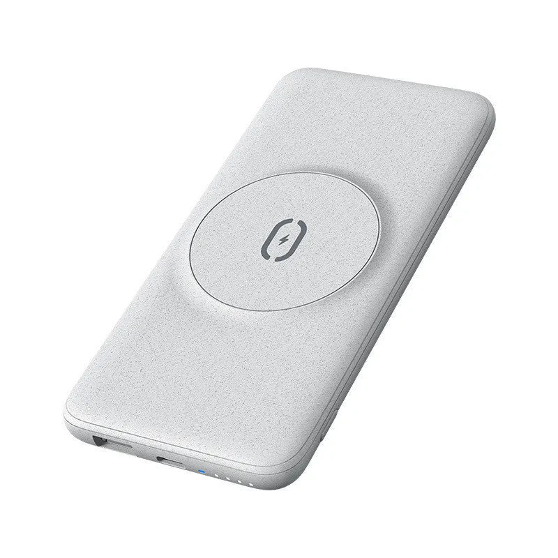 Maiduo MagSafe magnetic wireless charging power bank in mint green with 10000mAh capacity and 20W fast charging