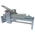 Fixed angle sharpening tool for woodworking chisels and planers on a workshop bench