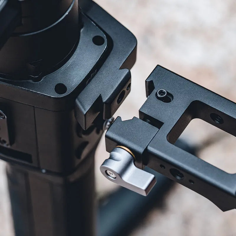 PGYTECH aluminium phone mounting bracket for DJI Ronin gimbals with accessory mounting points