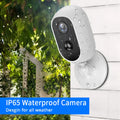 Outdoor battery surveillance camera dome style 1080P night vision PIR sensor waterproof
