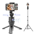360 intelligent tracking pan tilt phone holder with AI face recognition, ABS material, 0.3 kg, 360-degree rotation