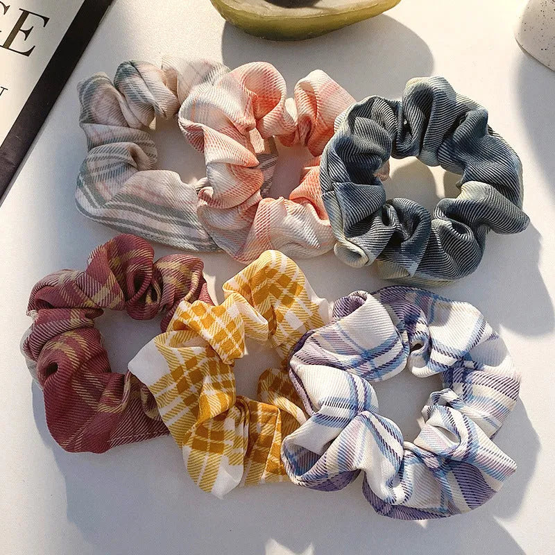 20-piece children's hair accessories set with autumn colours including hair rings and hairpins