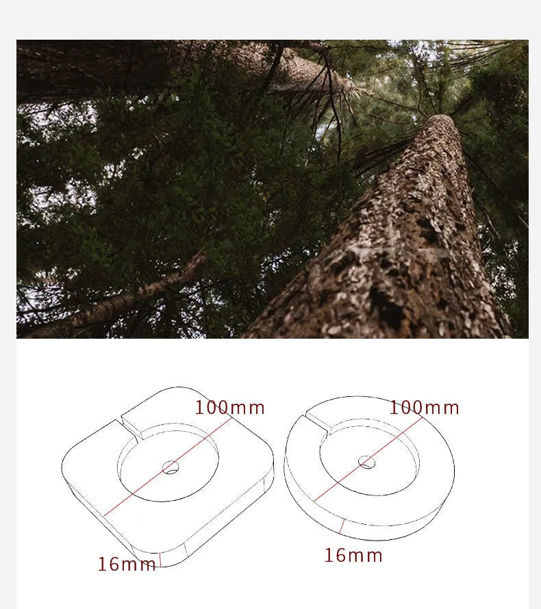 Walnut wood magnetic wireless charging bracket for iPhone MagSafe on desktop