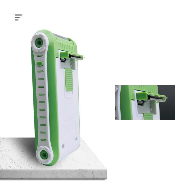 Reciprocating double-layer net electric shaver L2 in photo colour with ABS shell