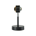 USB dual-head sunset rainbow projection lamp with touch switch and 6W LED in black finish