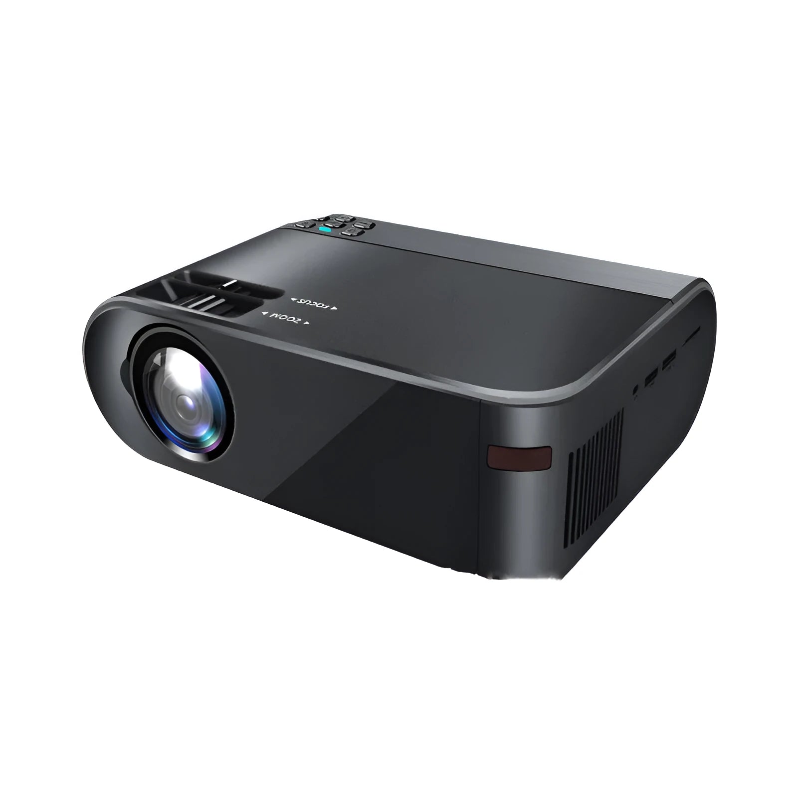 Portable Android wireless projector with 8K Blu-ray lens for mobile phone same-screen projection