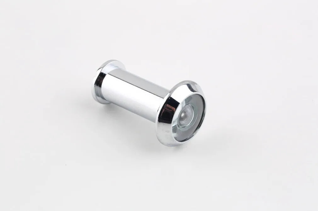 Digital door peephole with indoor LCD monitor and outdoor camera for DIY installation on 35-50mm thick doors.