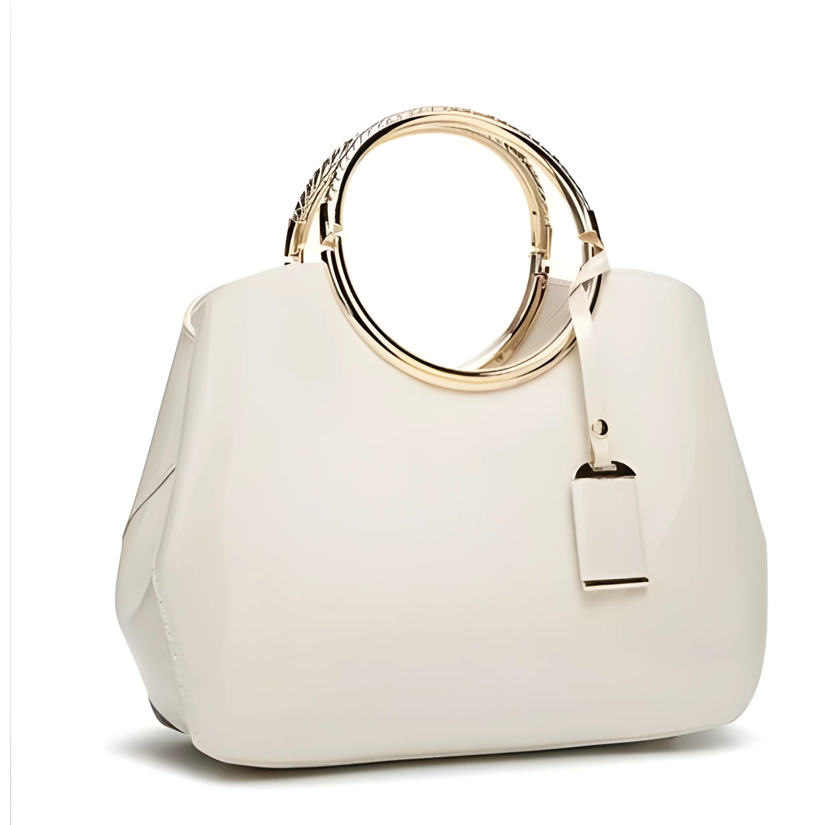 Women's polyester evening handbag in seven colours with shoulder strap and internal organisation