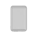 Magnetic wireless power bank in black, blue, green, pink, or white with 5000mAh capacity