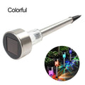 Stainless steel garden landscape light with LED illumination and IP44 waterproof rating for outdoor use