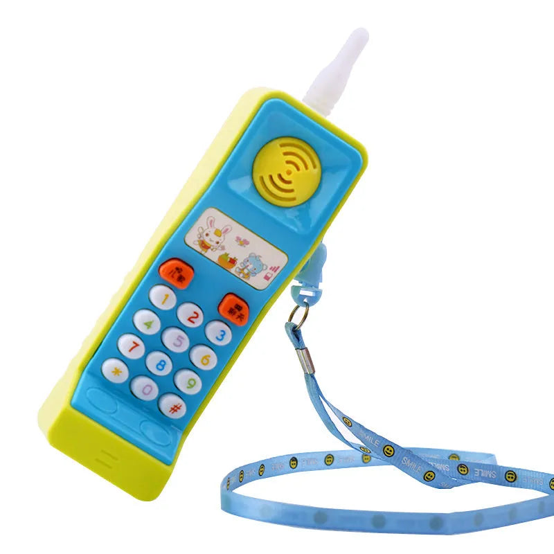 Children's educational toy with sound and light effects featuring cartoon animal design for age 3+