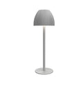 Ins pattern dimmable small night lamp with USB charging cable in black or white modern minimalist design