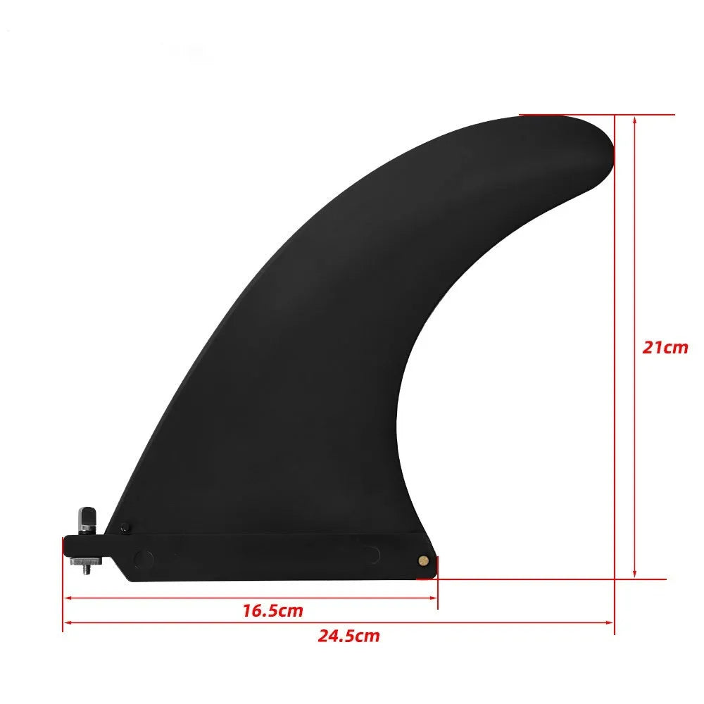 SUP paddle with large removable plastic fish fins for Heytur YQ310 model