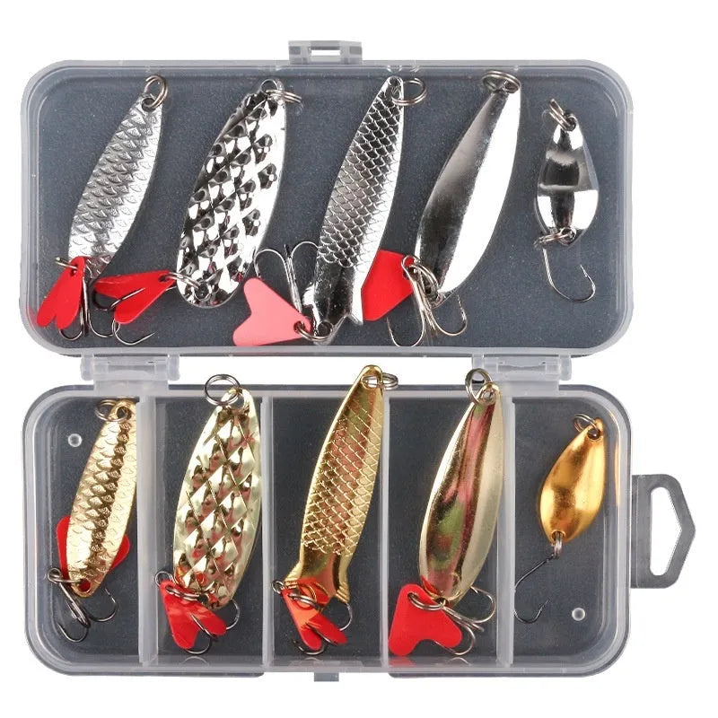 Boxed metal pineapple sequins for fishing lure making and fly tying components