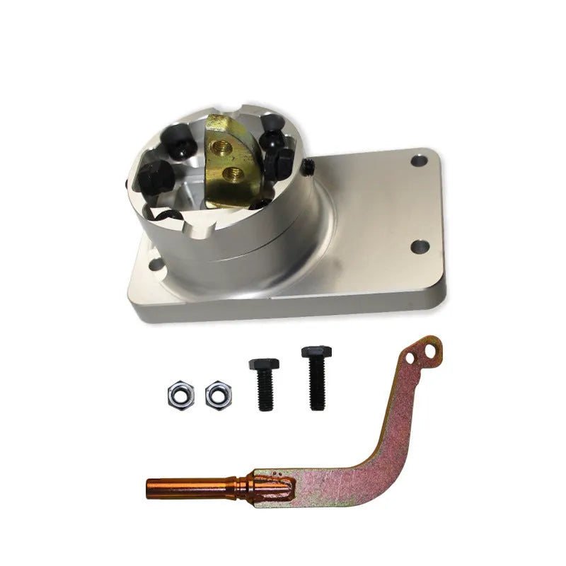 Silver aluminium alloy short shift gear lever kit for Horton model cars