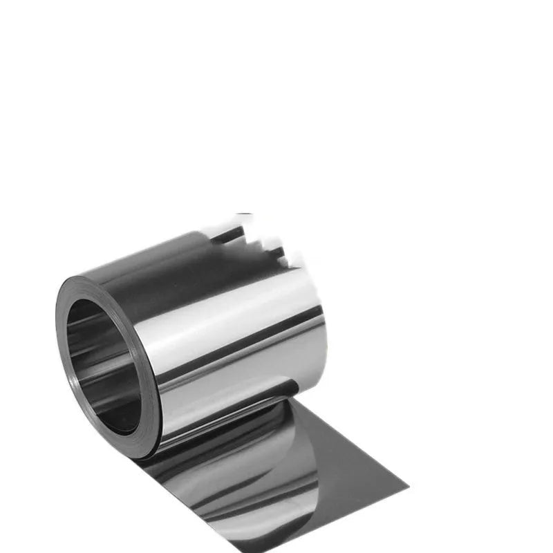 304 stainless steel strip with leather, one metre long, for automotive use.