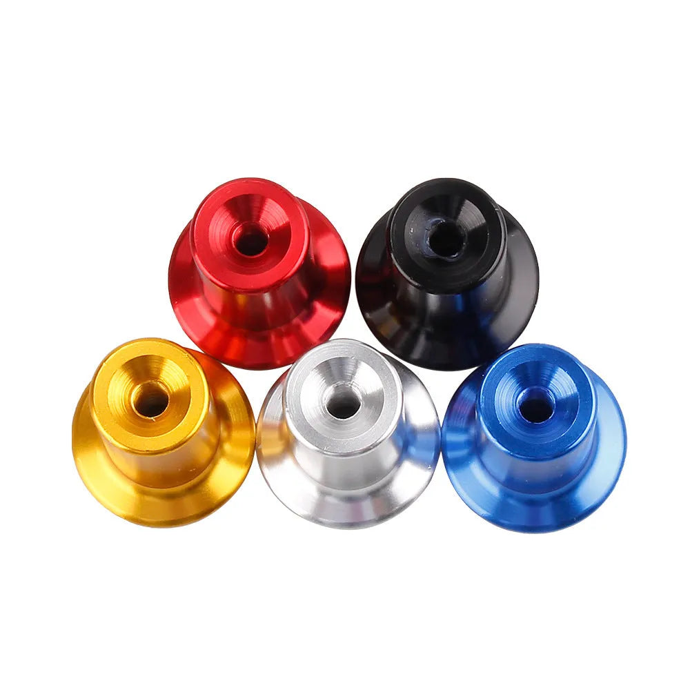 Aluminium alloy handbrake cap for car modification in five metallic colour options