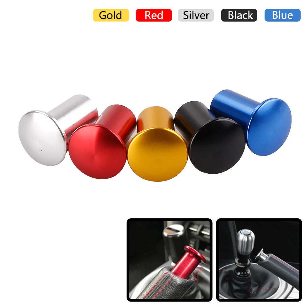Aluminium alloy handbrake cap for car modification in five metallic colour options