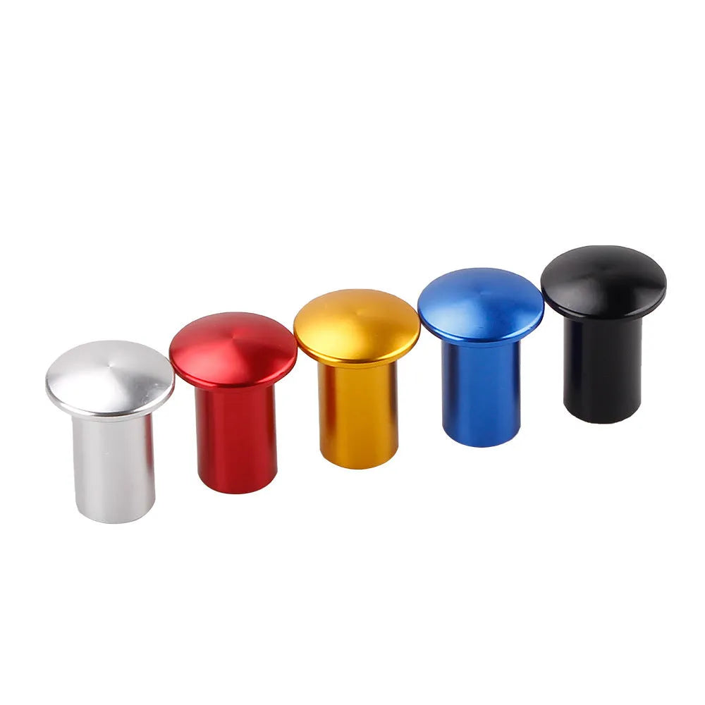 Aluminium alloy handbrake cap for car modification in five metallic colour options