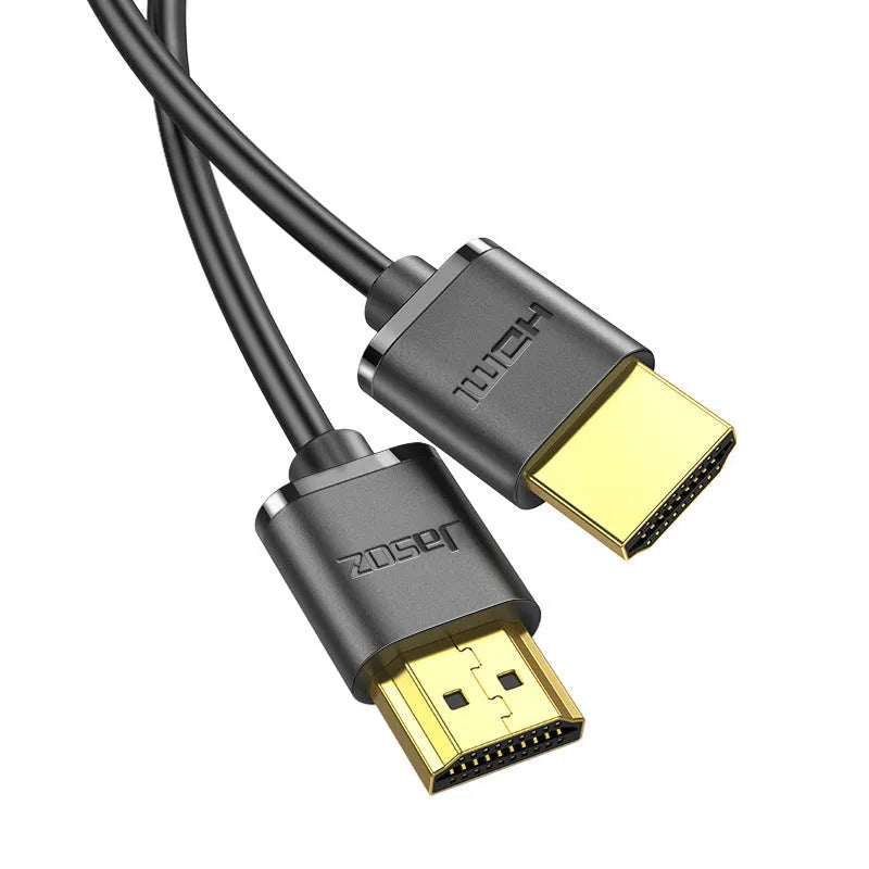 Gold plated HDMI video cable with oxygen free copper conductors in various lengths for computer and monitor