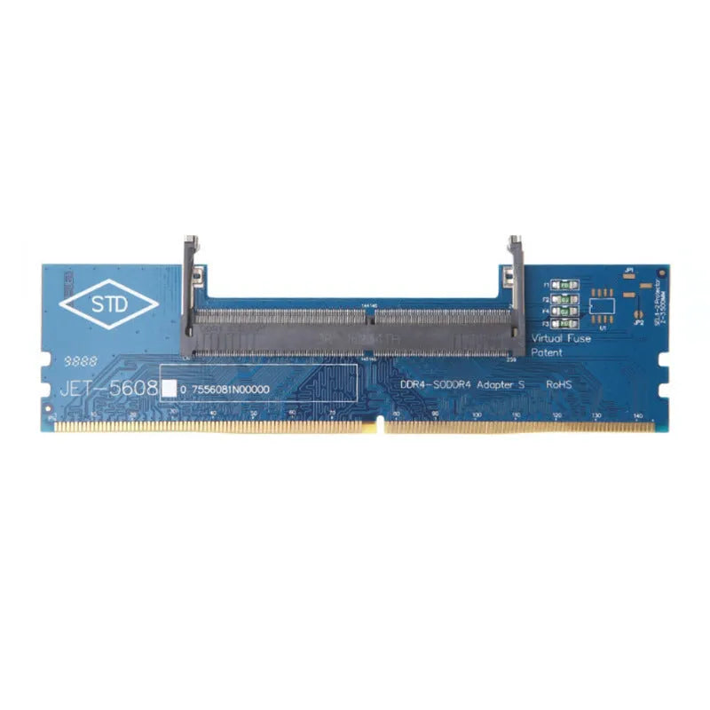 DDR4 laptop to desktop memory adapter card with electrostatic bag packaging