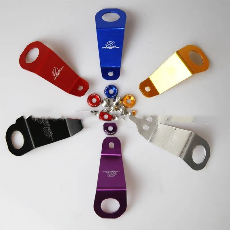 Aluminium alloy radiator bracket for Honda Civic EG in six colour options