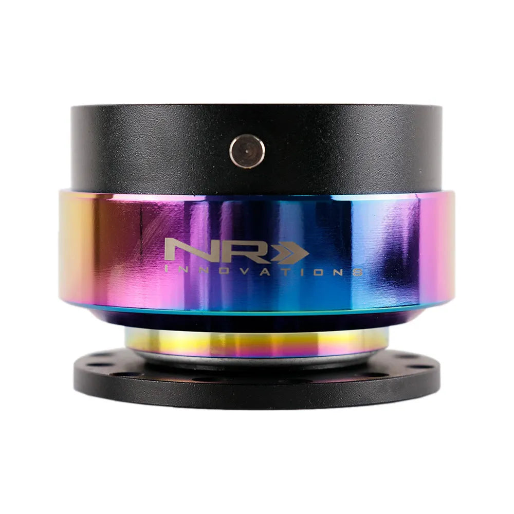 Colorful car modification quick release steering wheel device with lock connection base