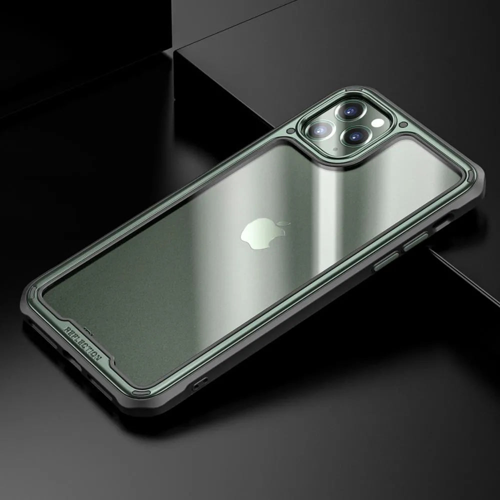 Clear silicone protective phone case for Apple iPhone 11 series in six colour variations