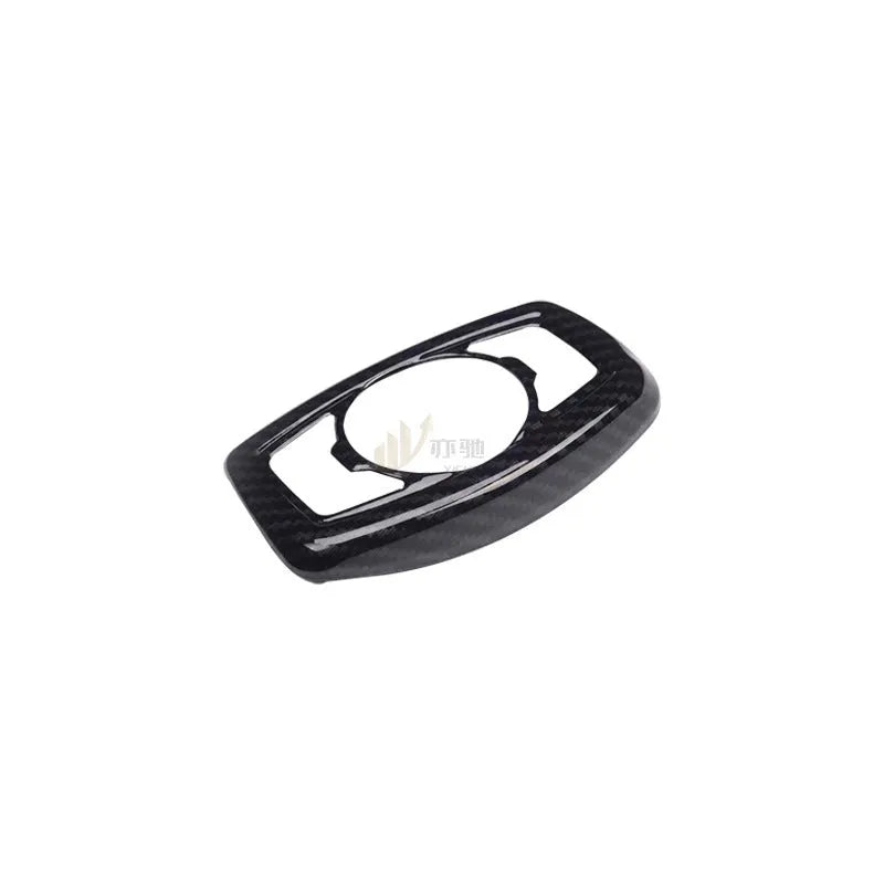 Carbon fibre pattern ABS plastic decorative patch for Ford F150 Raptor headlight control panel