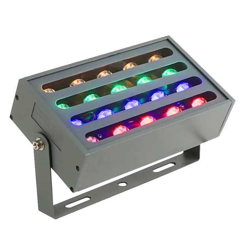 LED rainbow tree lamp outdoor waterproof IP65 aluminium alloy RGB colour projection spotlight