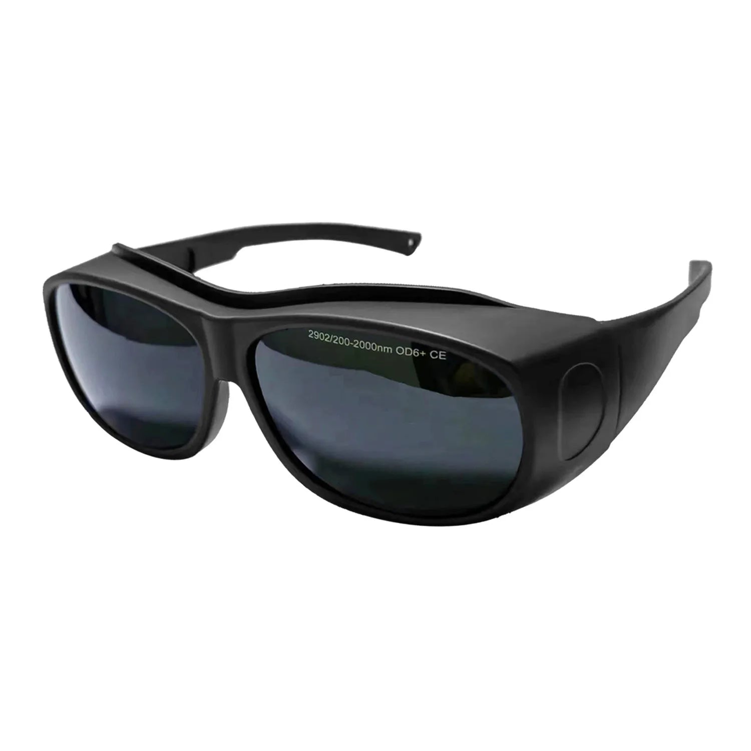 Photon skin rejuvenation and laser welding safety goggles with protective case.