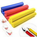Rubber auxiliary grip hoses for utensil handles in 6-pack with 10mm and 18mm inner diameters