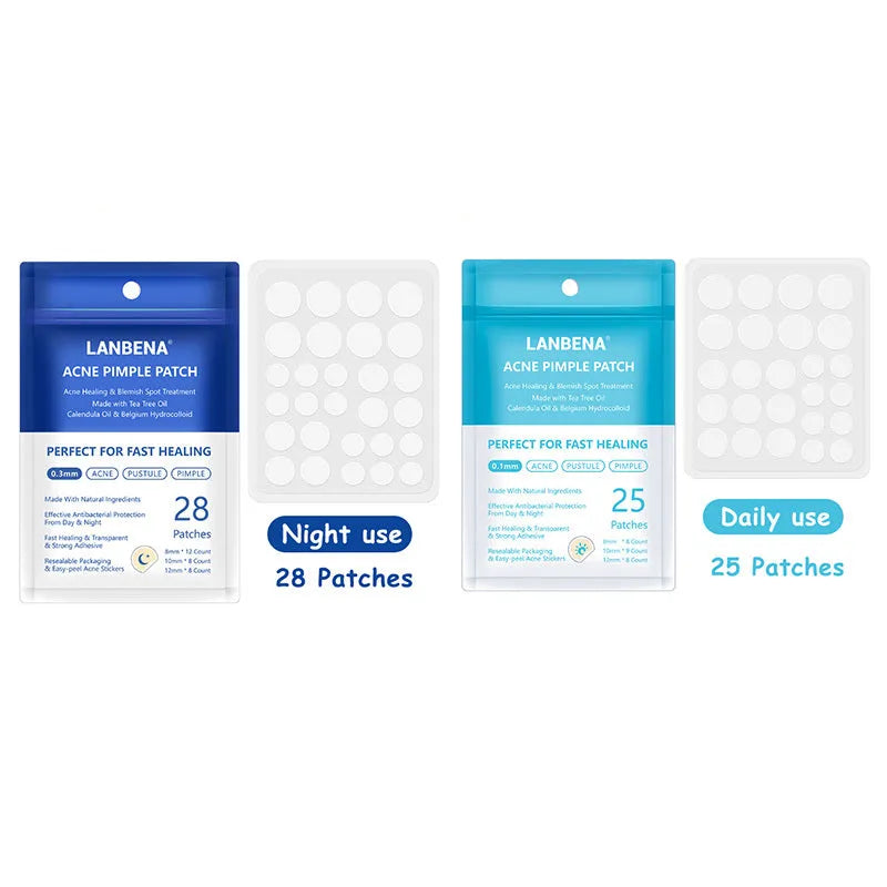 Acne stickers with tea tree oil and Calendula oil for fading blemishes and pimple marks