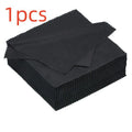 Square microfiber glasses cloth 130x130mm in gray for lens cleaning