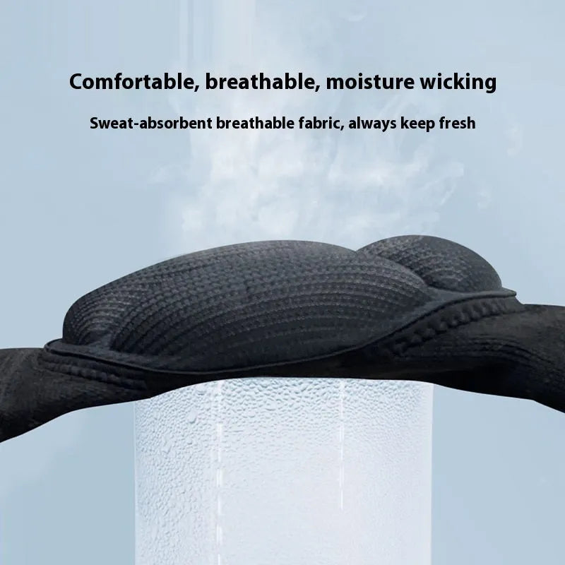 Thick sponge kneepad protection for volleyball dance hiking sports in black and blue colours