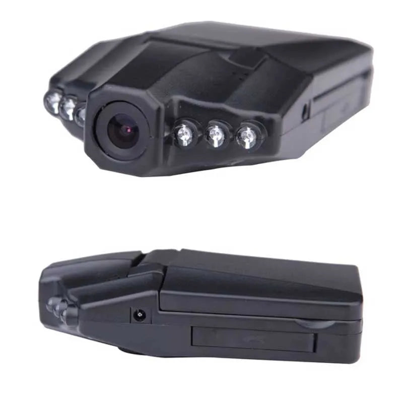 JC10 portable car video recorder with 140 degree wide angle lens and 2.5-inch display for windscreen mounting