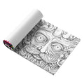 Acid tour coloured painting book or sketch pad with a length of 200mm.